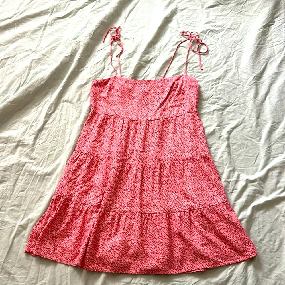 Abercrombie and Fitch red summer dress